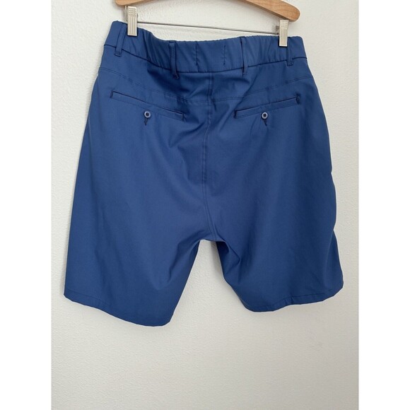 All Day Short 4-way Stretch Men’s Blue Cellphone Pocket Excellent Size 36 - Picture 5 of 7